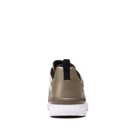 Womens Supra Low Top Shoes SCISSOR Gothic Olive/White | AU-57074